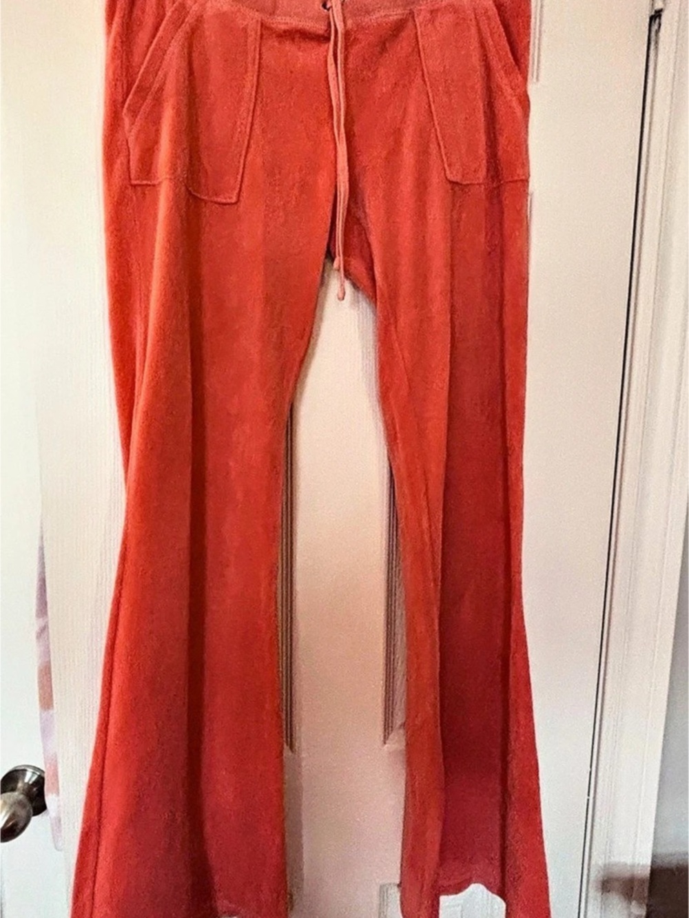 Juicy Couture Vintage Coral Low Rise Track Pants